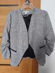 Szara marynarka elegancka h&m 34