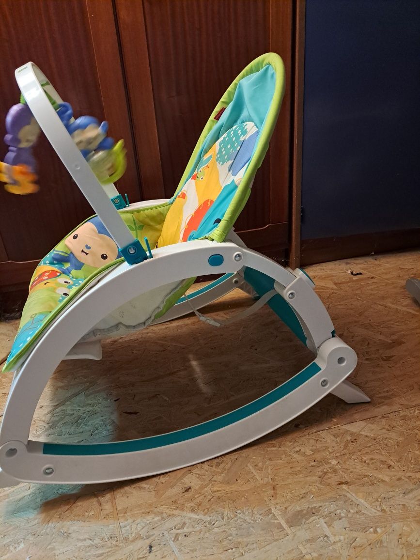 Leżaczek Bujaczek Fisher Price siedzonko