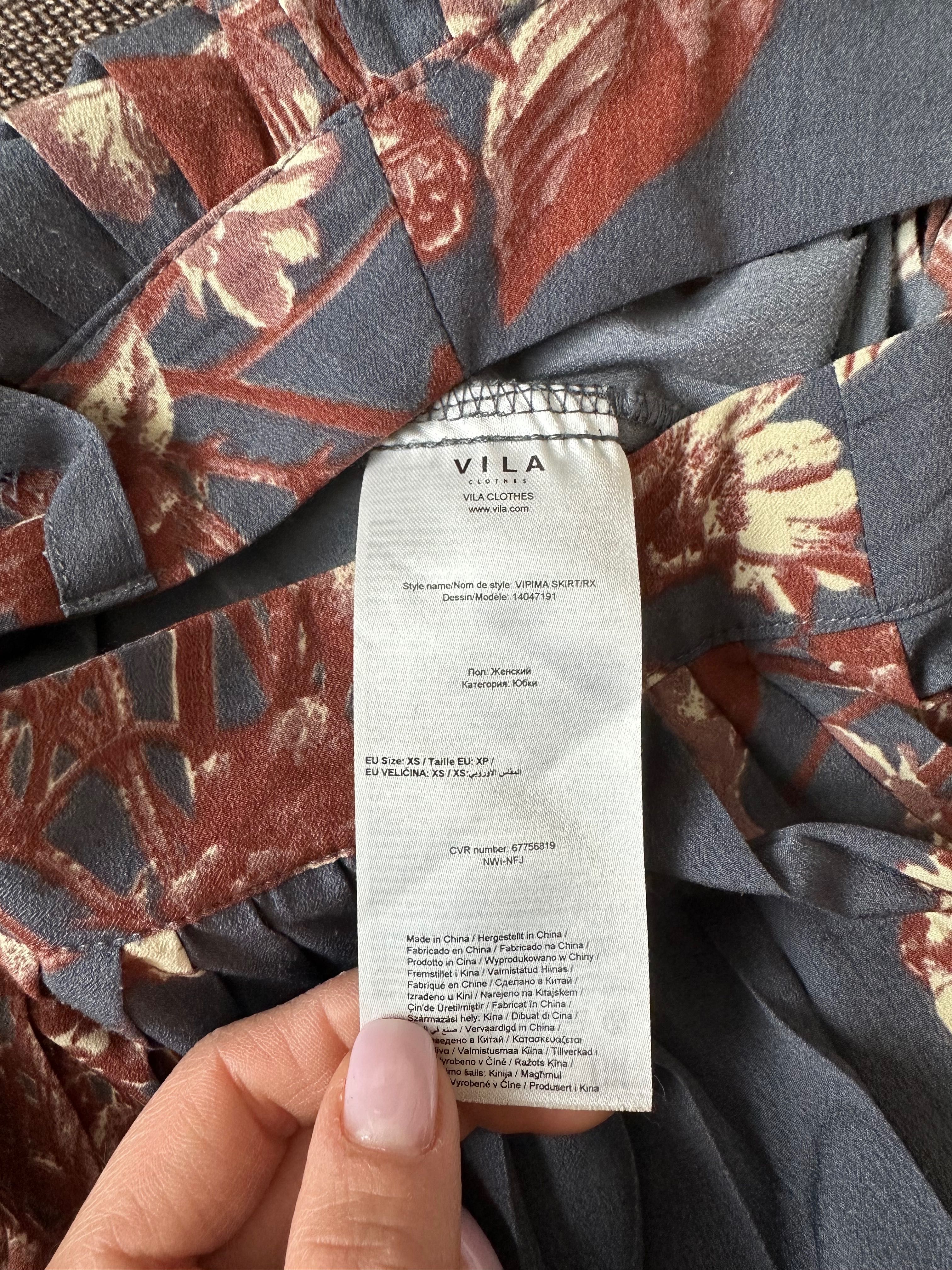VILA Clothes Spódnica z nadrukiem XS-S