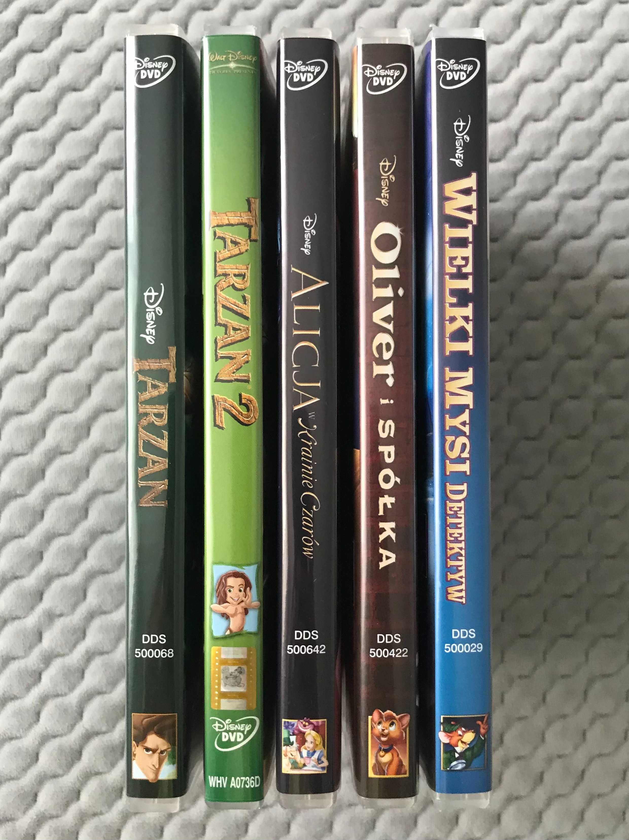 Tarzan 1-2, Oliver i Spółka, Wielki Mysi Detektyw, Alicja w Krainie...