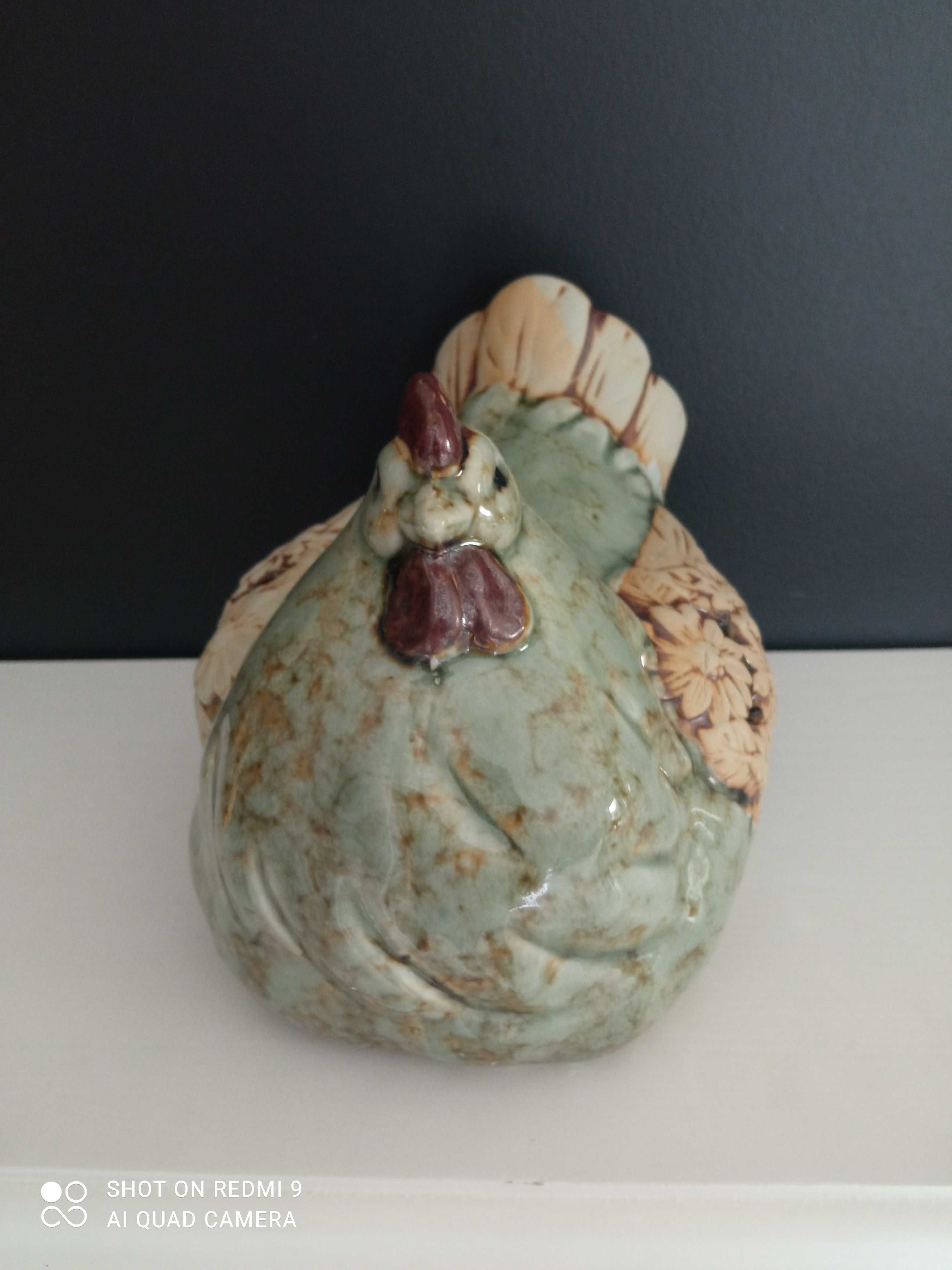 Figurka ceramiczna kura Home & You