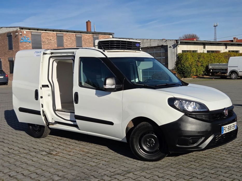 Fiat Doblo  Chłodnia Mroźnia Izoterma Lody Catering 113 tyś km Agregat -29 Carrier