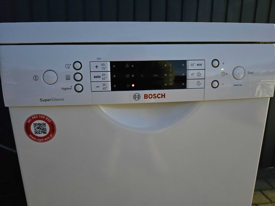 Zmywarka wolnostojąca/podblatowa BOSCH Serie 6 3 kosze, program krótki