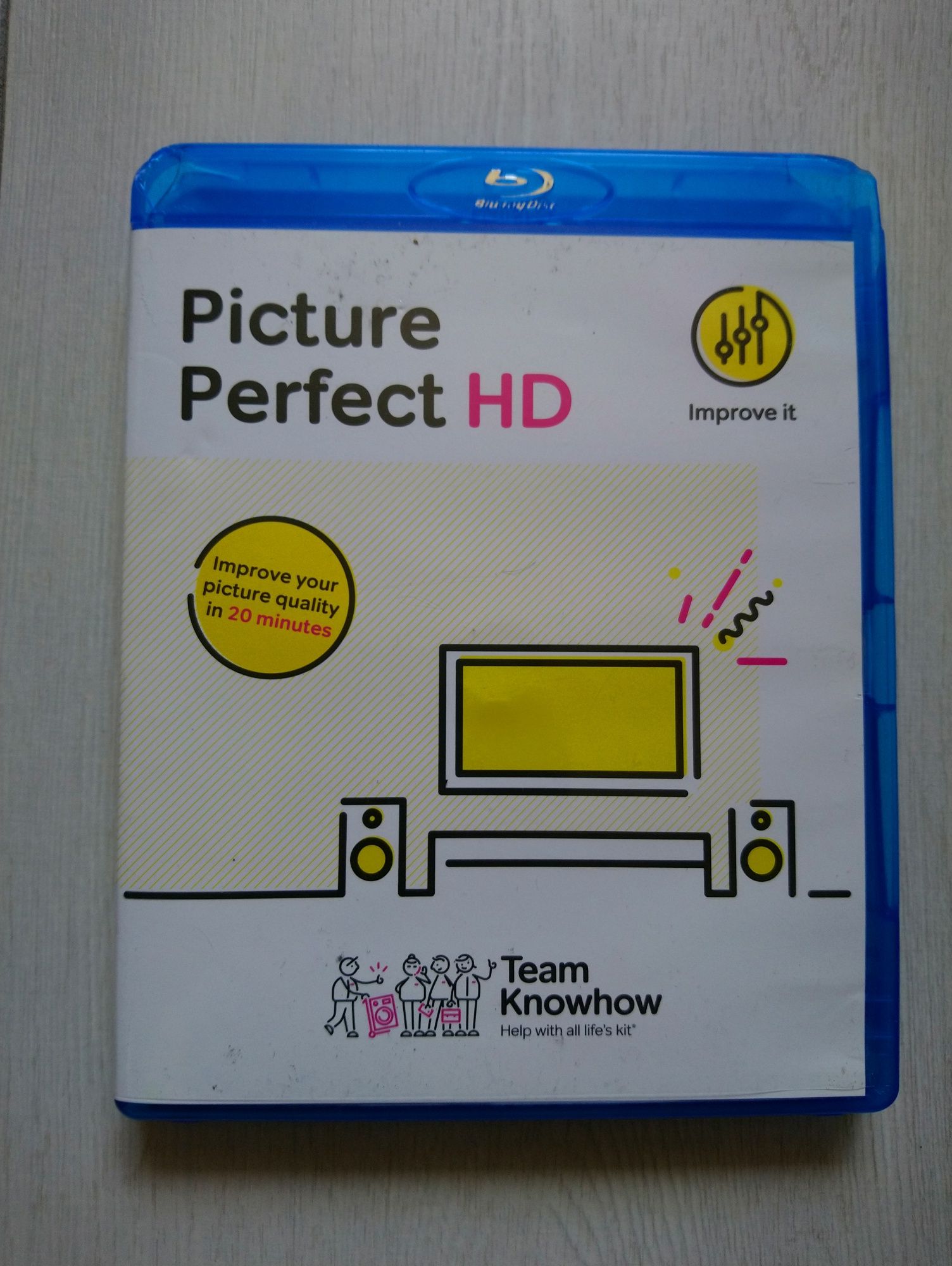 DVD Blu-ray Disc Picture Perfect HD на англійській мові