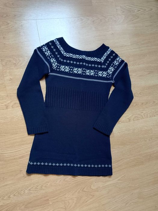 Sweter tunika sukienka 38