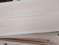 100x17x4 cm Blat drewniany, naturalny, heblowany
