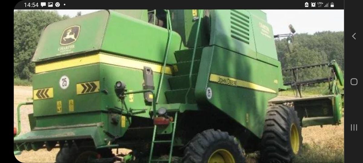 Kombajn john deere 1470 silnik skrzynia wytrząsacz listwa podajnika