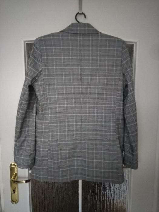 Sinsay. Marynarka w kratę damska r. L żakiet