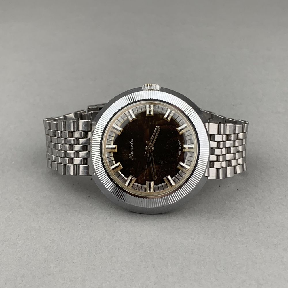 Raketa UFO ZSRR – Zegarek Vintage, 19 Jewels, Manualny, Lata 70.