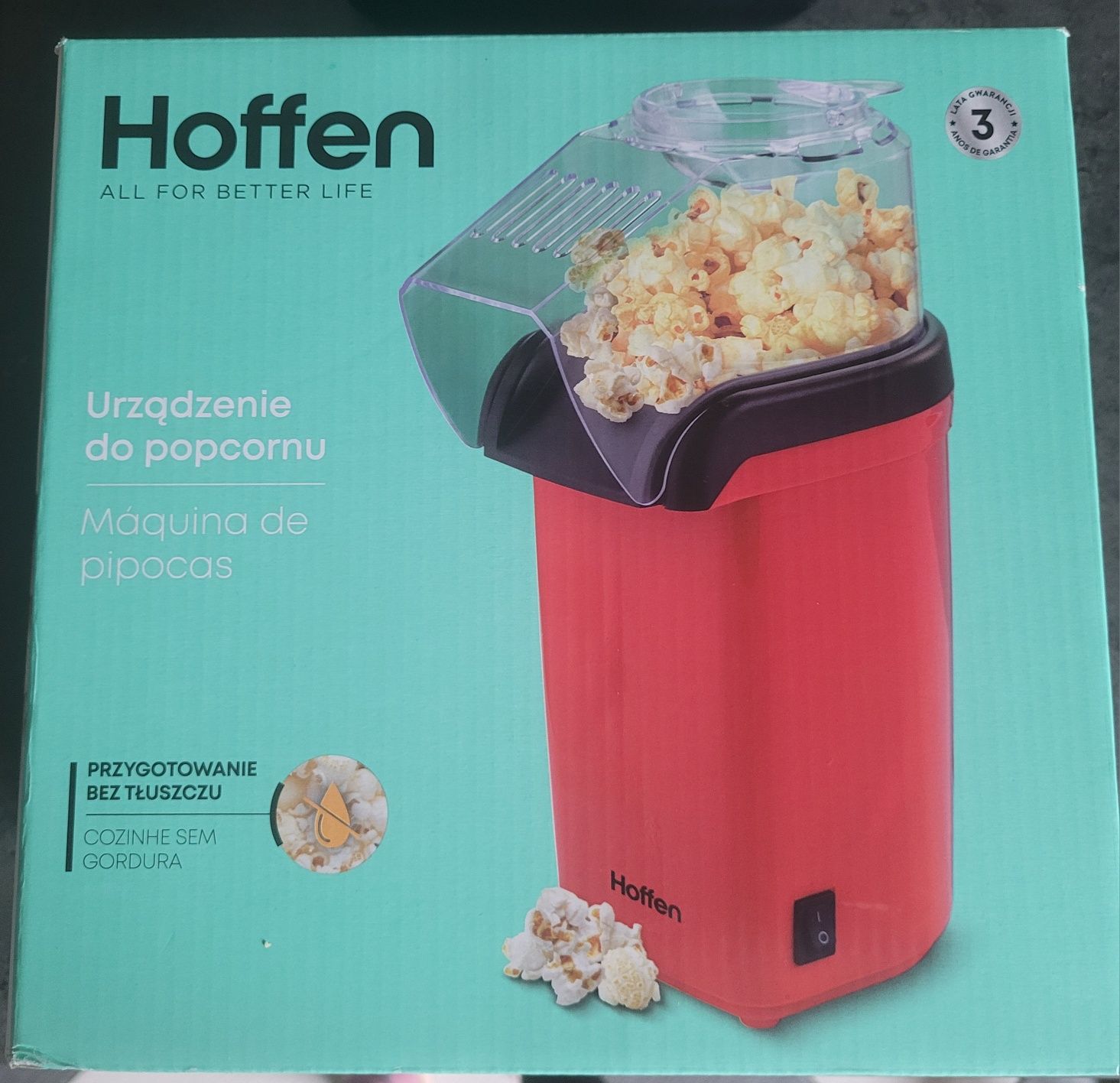 Maszynka do popcornu Hoffen