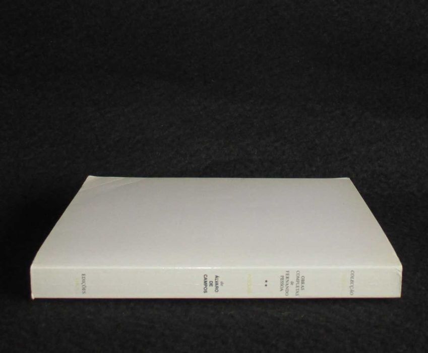 Livro Poesias de Álvaro de Campos Fernando Pessoa 1991