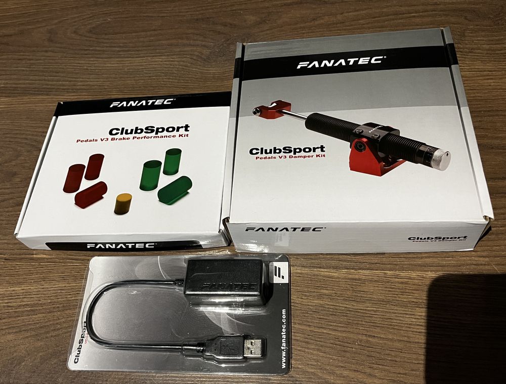 Zestaw Fanatec+stelaż z fotelem+monitor