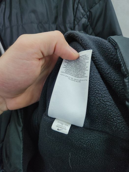 Куртка пуховик Nike synthetic fill zip
