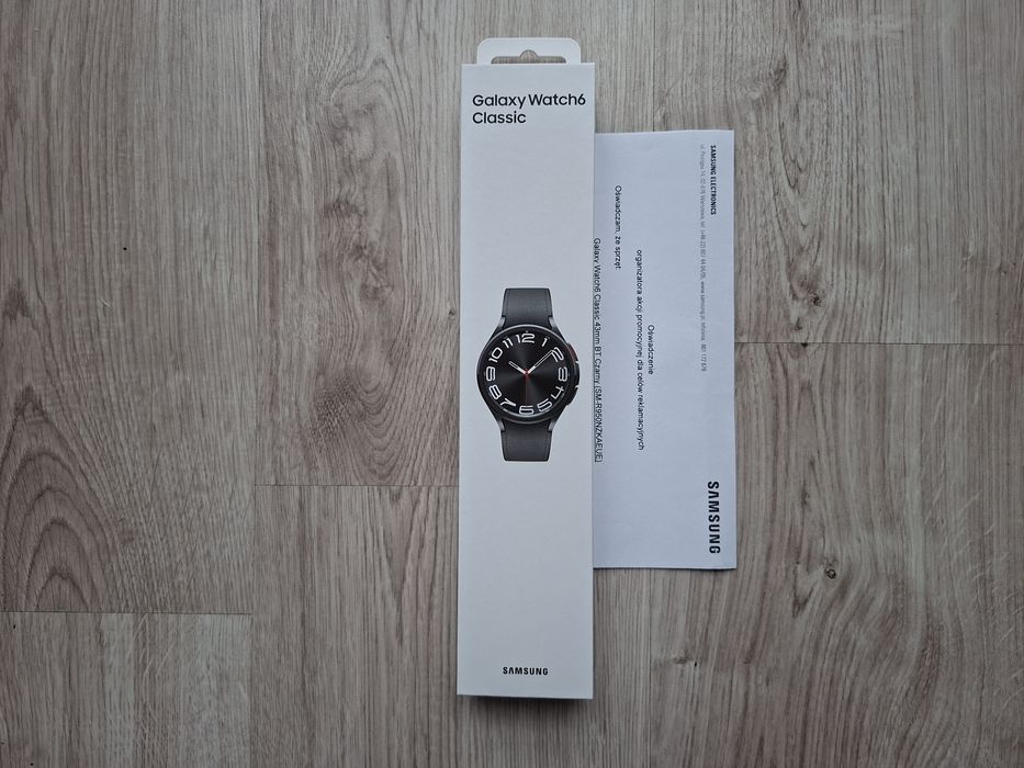 Samsung Galaxy Watch 6 Classic Zaplombowany
