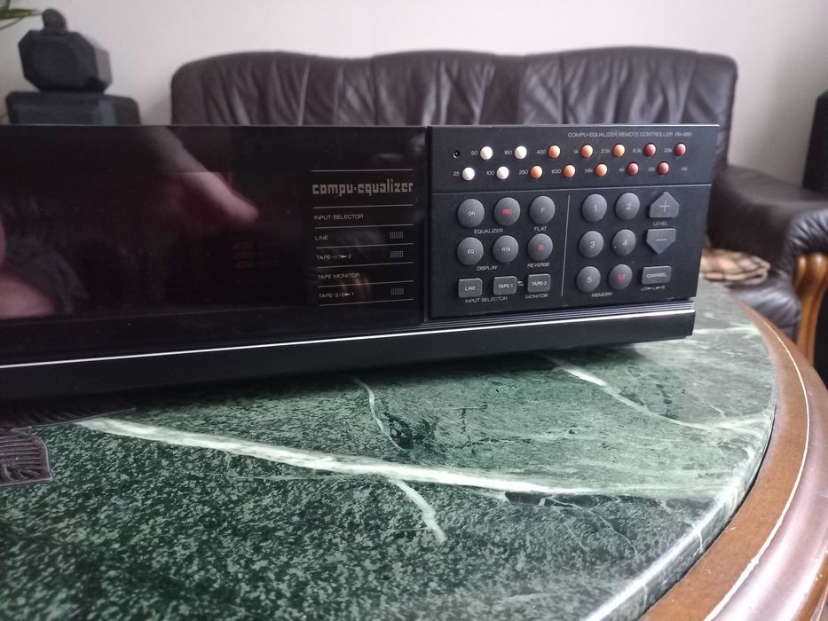 korektor graficzny , eqalizer sansui se 88 z pilotem