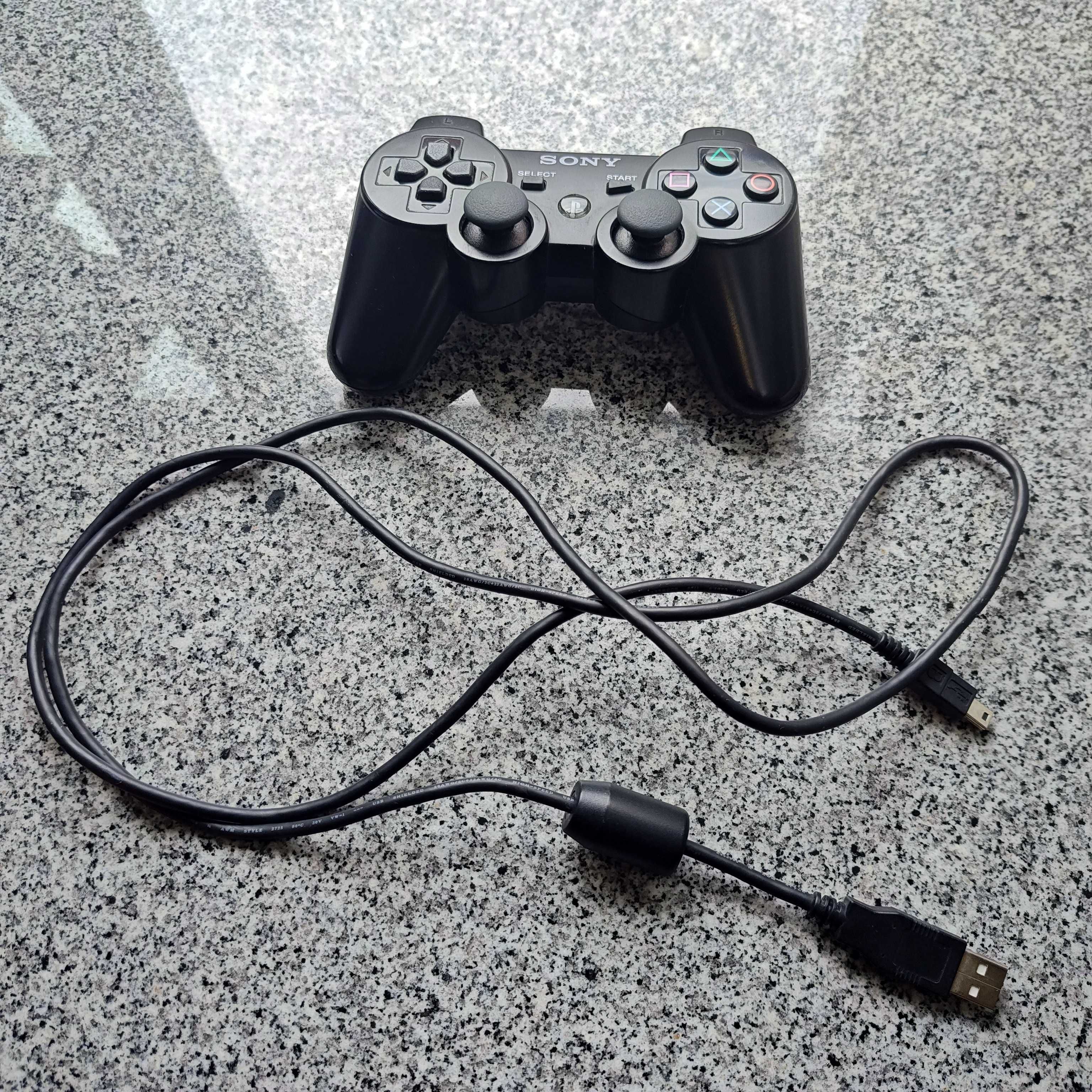 Oryginalny Kontroler PS3 sony JoyPad playstation 3 pad kabel