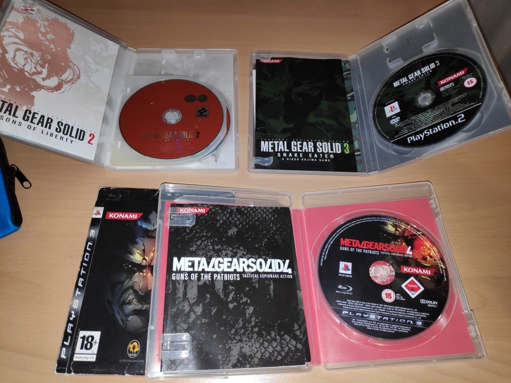 Metal Gear Solid PS2 e PS3