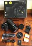 Nikon Coolpix P900 na caixa+Diversos Acessórios Extra . Como Nova.