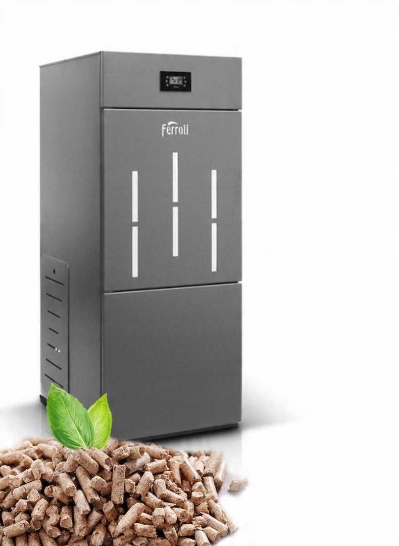 Piec na pellet Ferroli Biopellet PRO 12kW MONTAŻ ZBIORNIK – HIT CENA