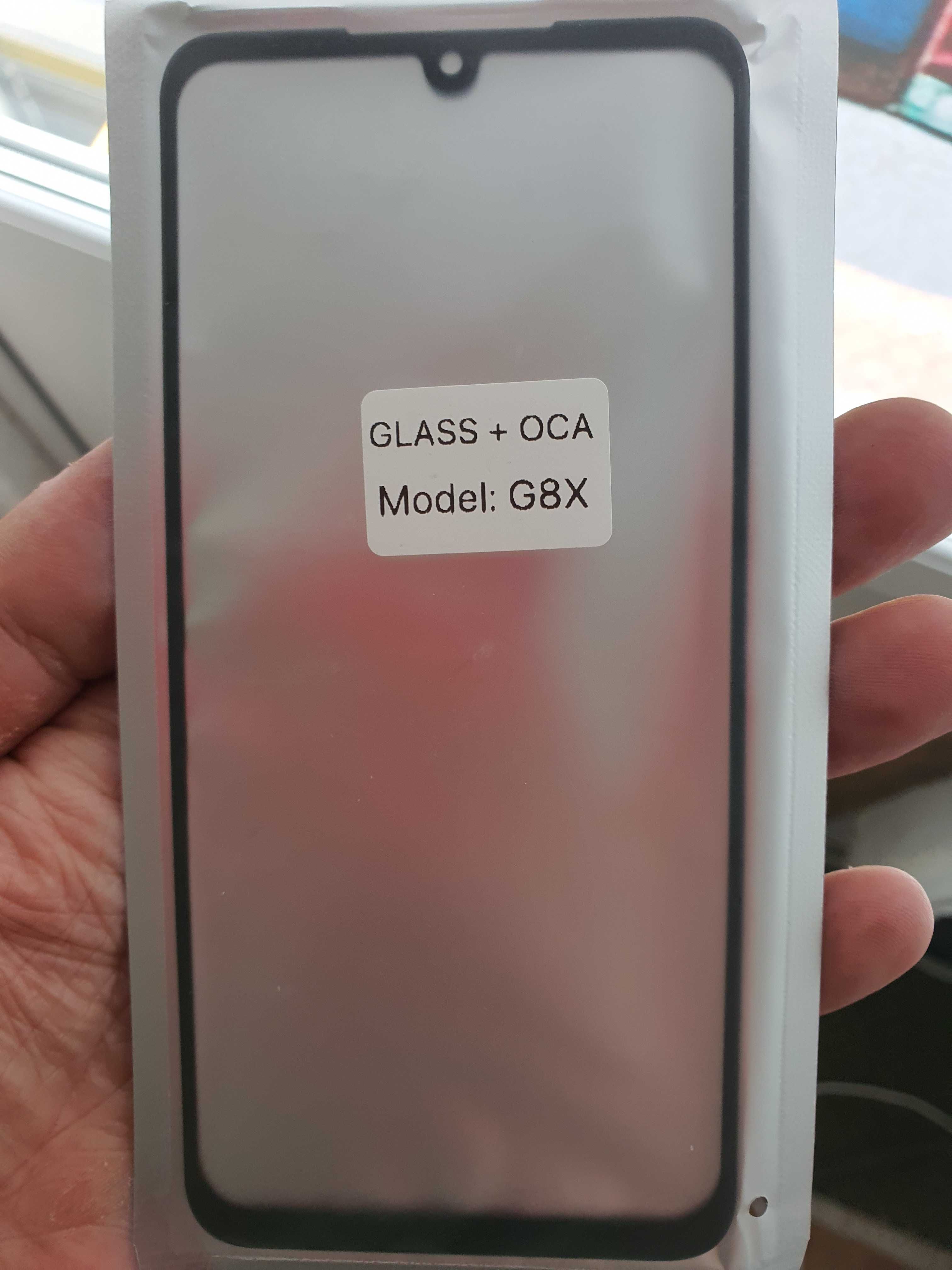 стекло дисплея  LG G8x ThinQ, V50S ThinQ 5G под переклей. новое,+ oca.