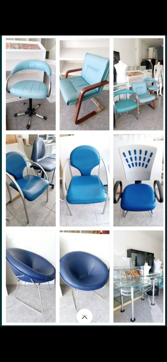 Campanha Stocks Outlet Cadeiras, Sofás, estantes, bancos