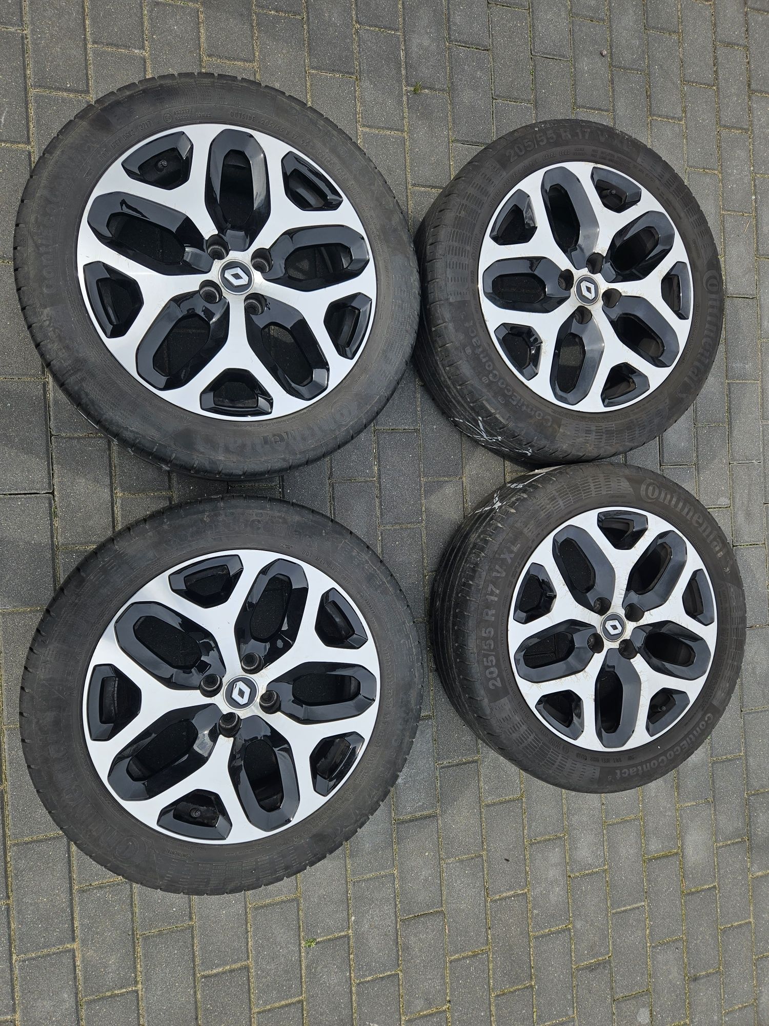 Alufelgi 17 Koła Renault Captur Clio 4x100 lato