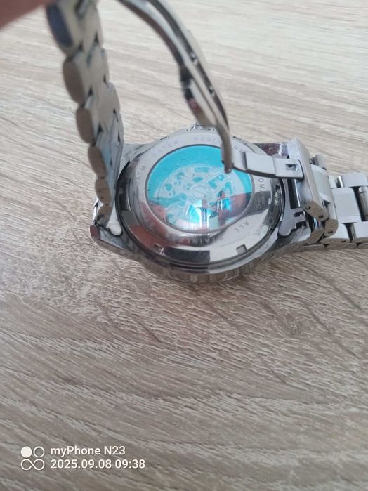 Zegarek szkieletowy automat