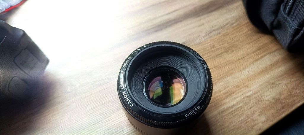 Canon EOS 600D - Lustrzanka APS-C + Obiektyw 18-55mm IS II i Jasny 50m