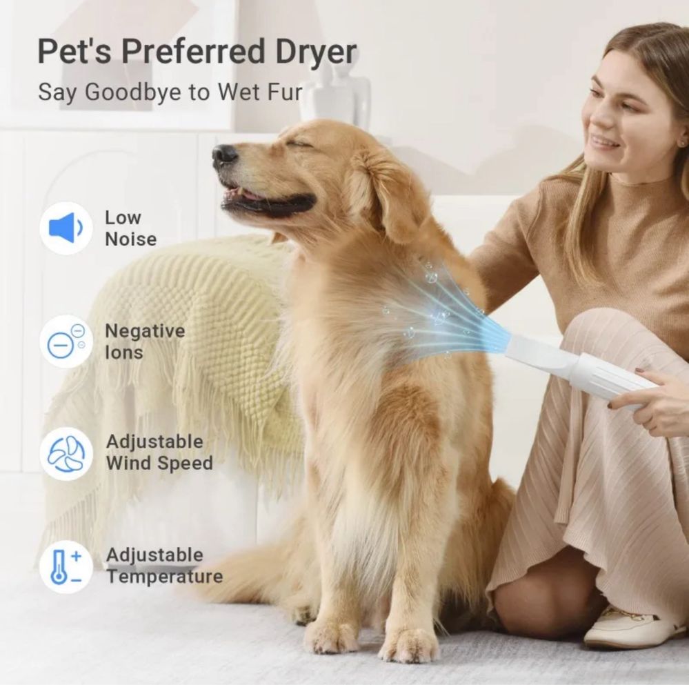 Фен для животных, собак pet force dryer
