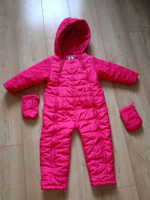 Kombinezon zimowy dla dziewczynki 86