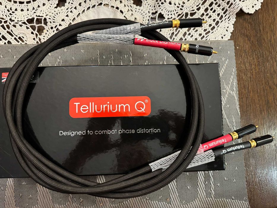 Kabel Tellurium Black Diamond RCA (2xRCA) 1,5 m