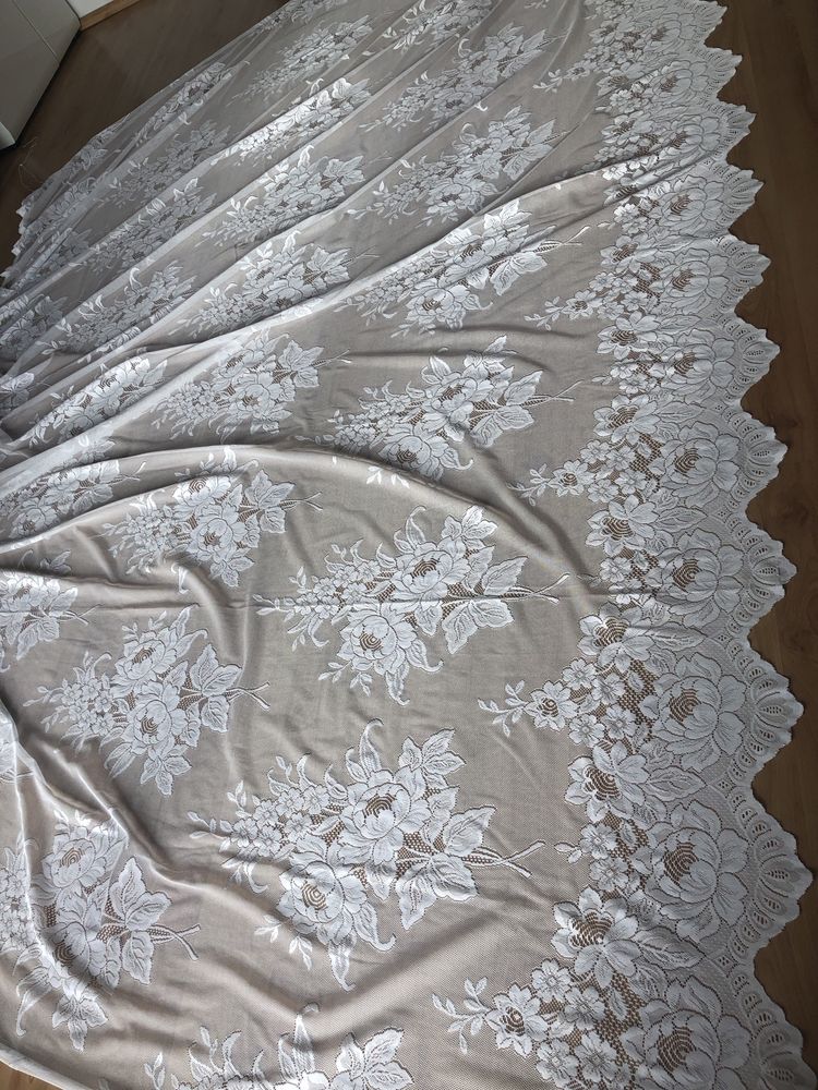 Firana na taśmie 363 cm/245 cm