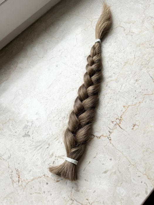 Wlosy dziewicze blond 40 cm 65 gram