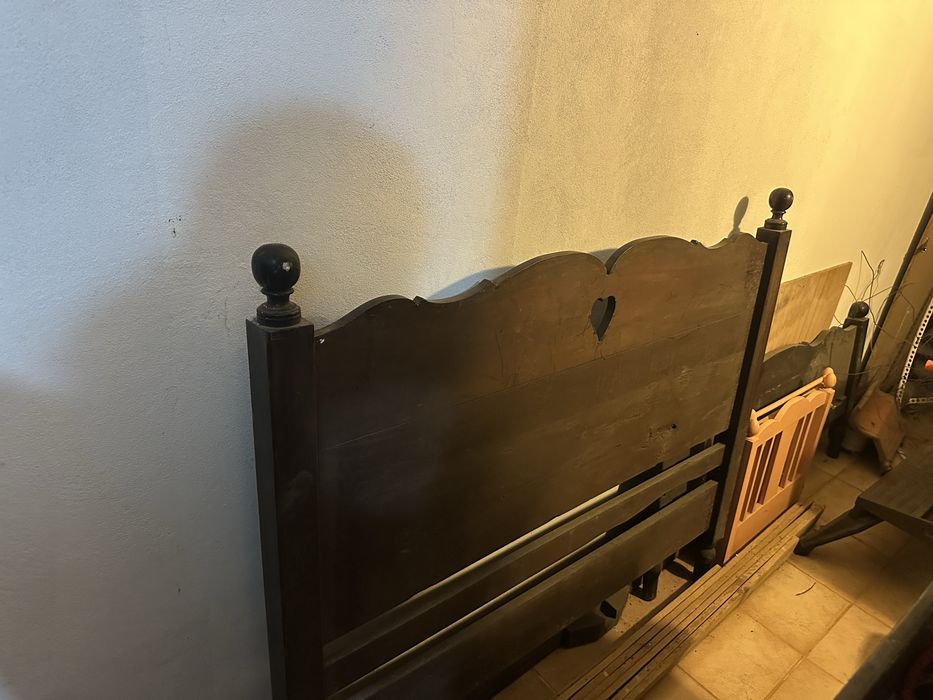 Cabeceira de cama vintage