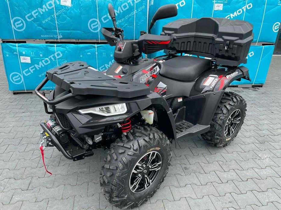 QUAD LINHAI ATV 370 4x4 EFI*T3b*Pług lub kufer *Vat23%*RATY**2025rTran