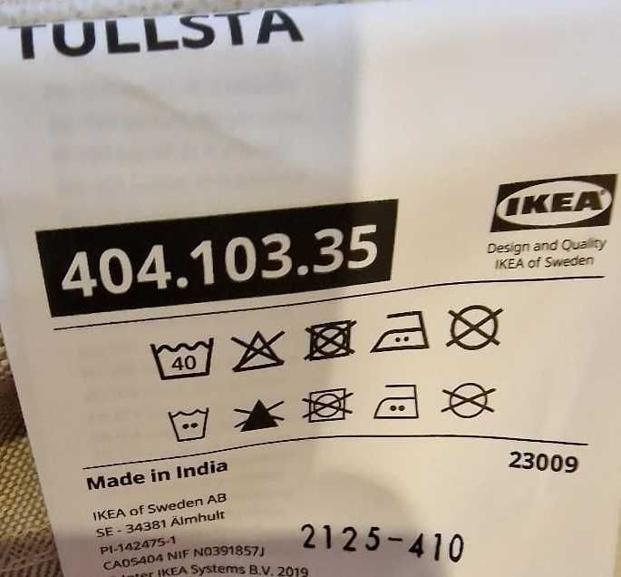 Duas (2) Poltrona de cor Bege (Ikea)