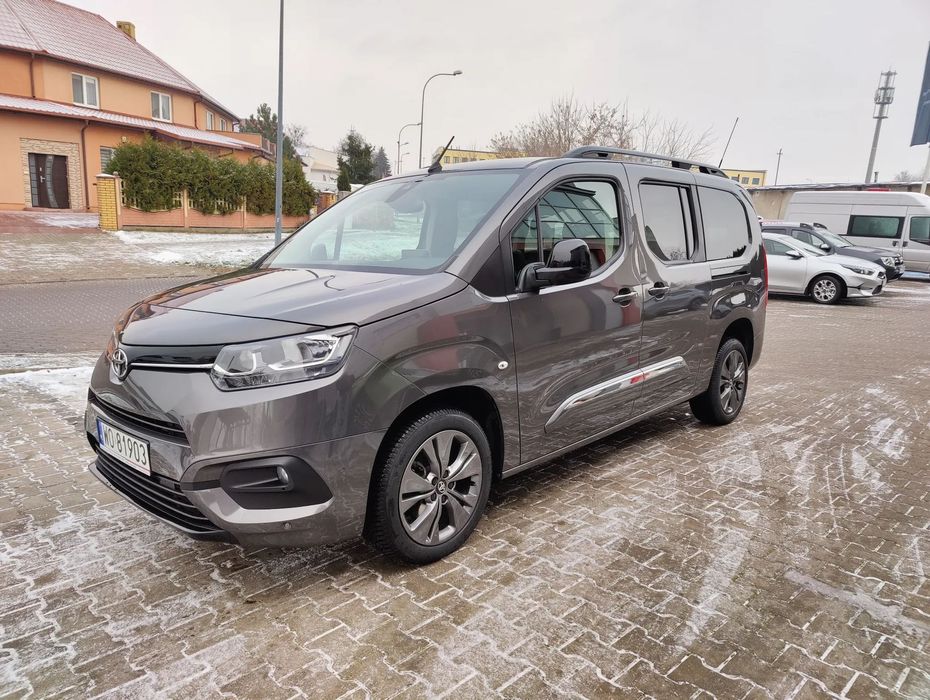 Toyota Proace City Verso 1.5 Diesel 130KM + Automat / Najbogatsza wersja / Salon PL, 1. Właścic