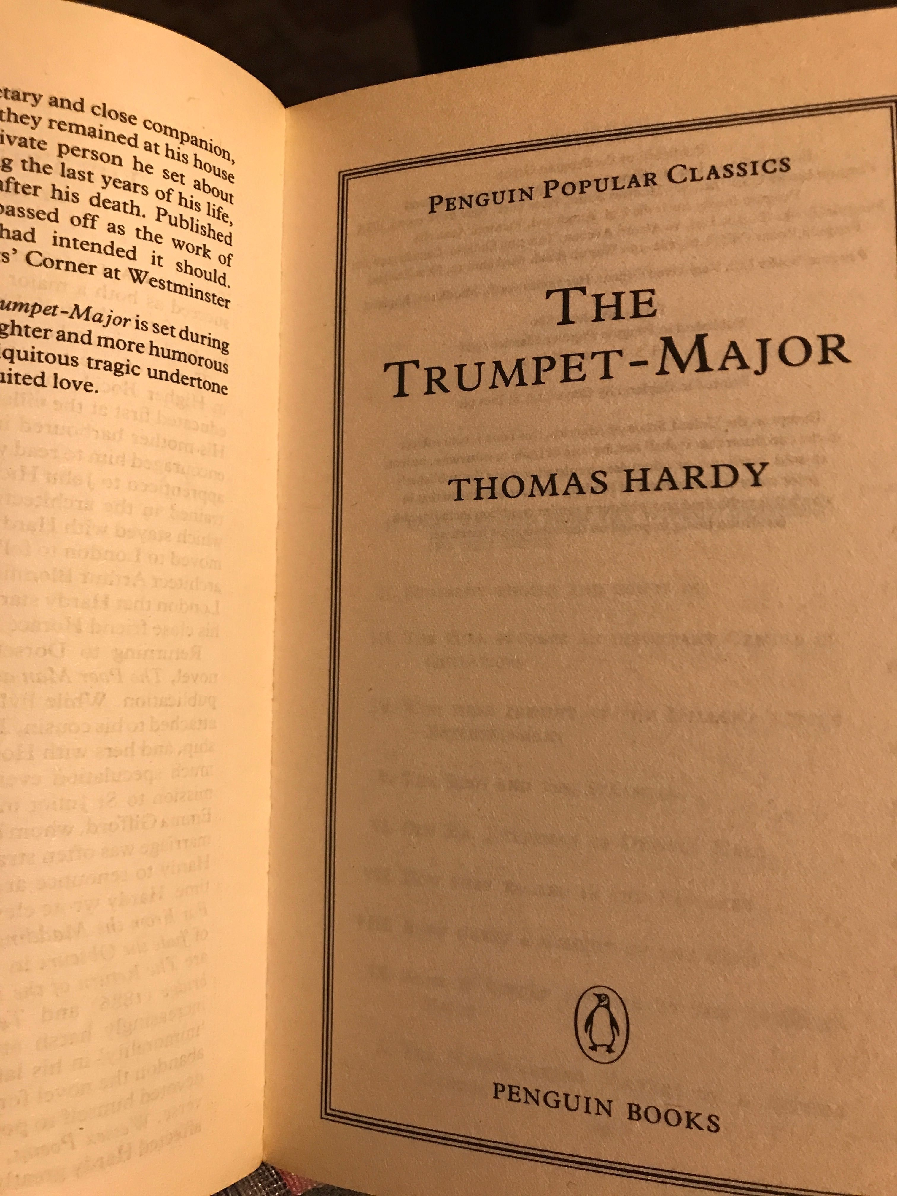 The Trumpet-Major.   Thomas Hardy