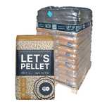 Pellet Certfikowany LET'S PELLET 100% Sosna Sosnowy Pelet Czysty
