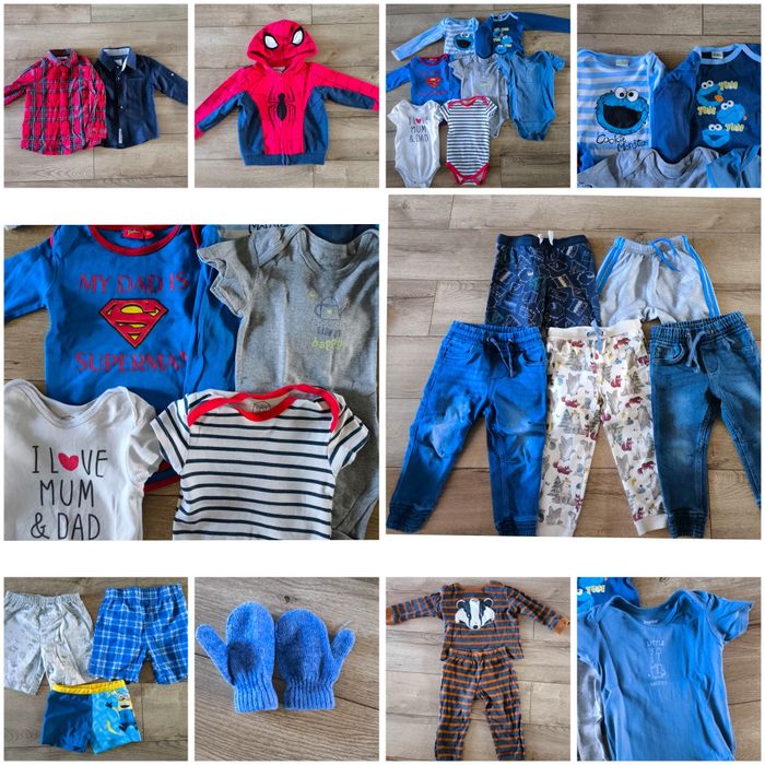 Paczka ubranek dla chłopca rozmiar 92-98