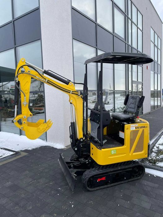 Minikoparka Günter Grossmann GG1050 skrętne ramię