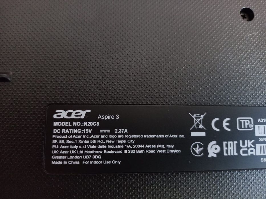 Ноутбук ACER Aspire3