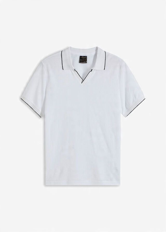 B.P.C koszulka męska polo biała r.3XL