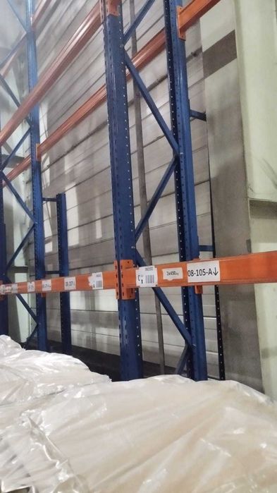 Regał magazynowy, Regały paletowe wys. 4,30m,7m,10.5m, nośność 3x750kg
