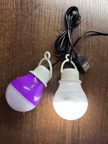 Led лампа від повербанка. Переносний освітлювач з USB
