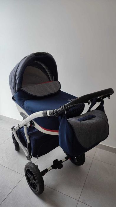 Wózek 3w1 CAMARELO SIRION - Gondola, spacerówka, nosidełko