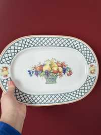 Villeroy boch овальное блюдо