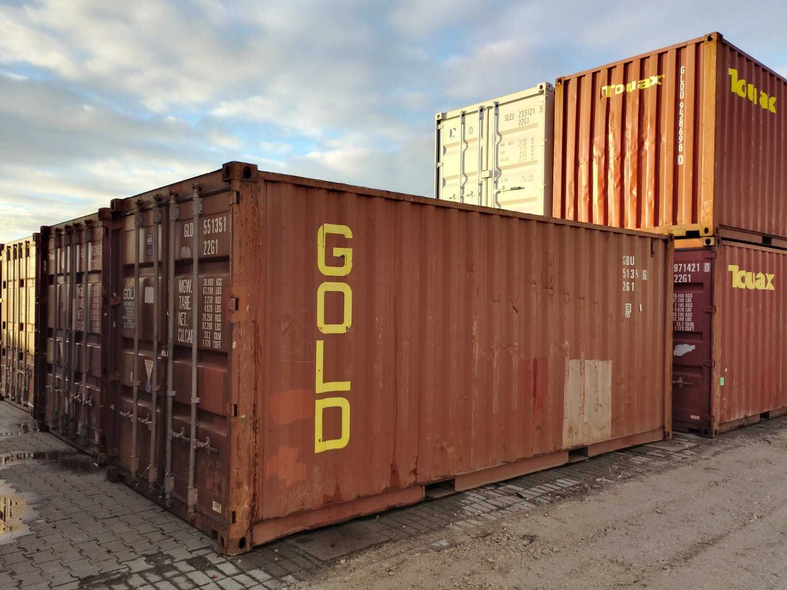 Kontener 20ft DV/DC (6m) – Magazynowy / Morski – Transport Cała Polska