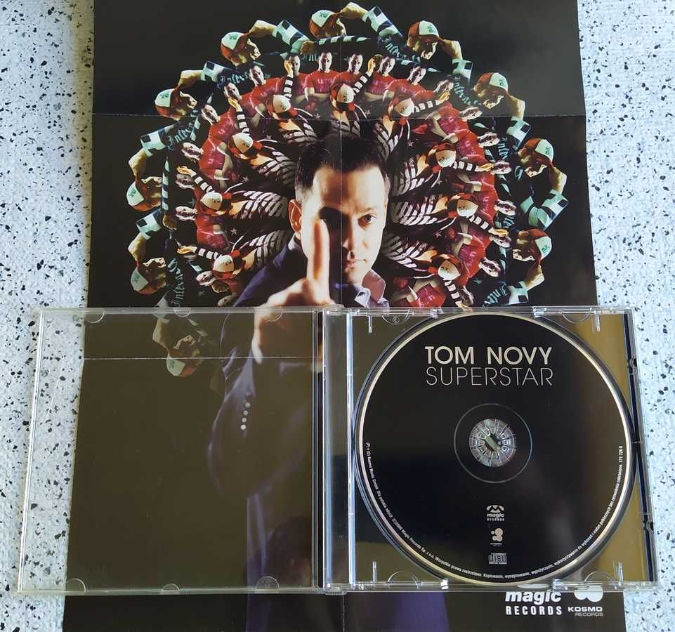 CD. Tom Novy - Superstar. Magic Records 2006