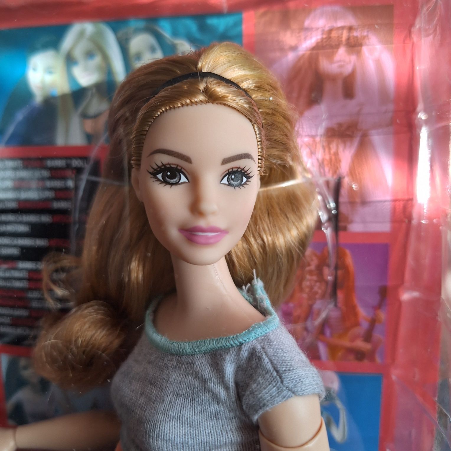 Барбі йога пишка, шарнірна  Barbie made to move, mattel, рухайся, як я